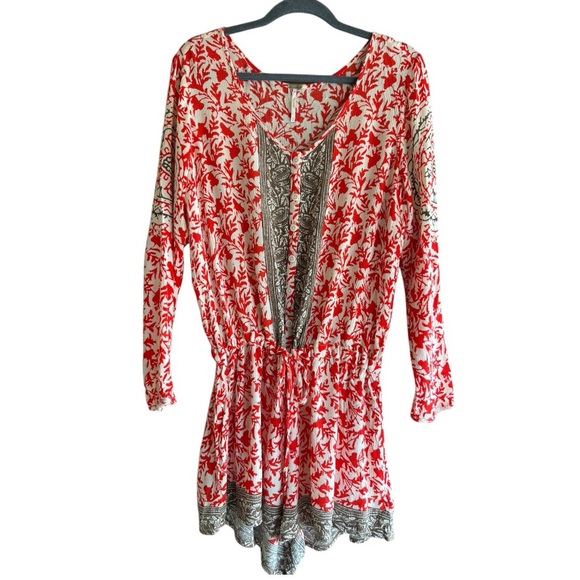 Free People Gardenia Resort Romper - Size M - Picture 2 of 9